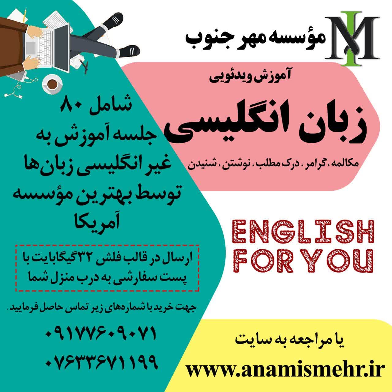 ویدئوی های آموزشی یادگیری زبان انگلیسی